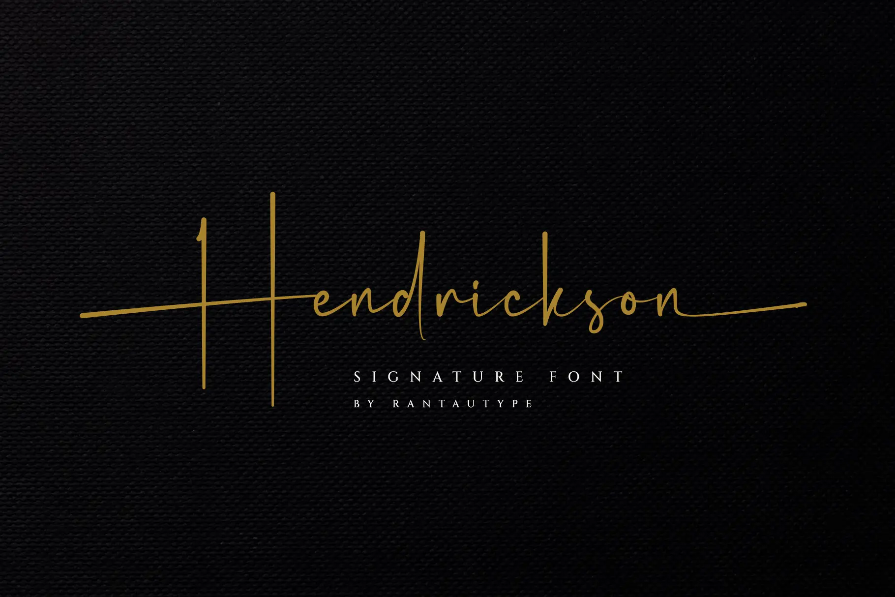 フォント Hendrickson