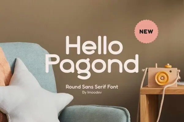 フォント Hello Pagon