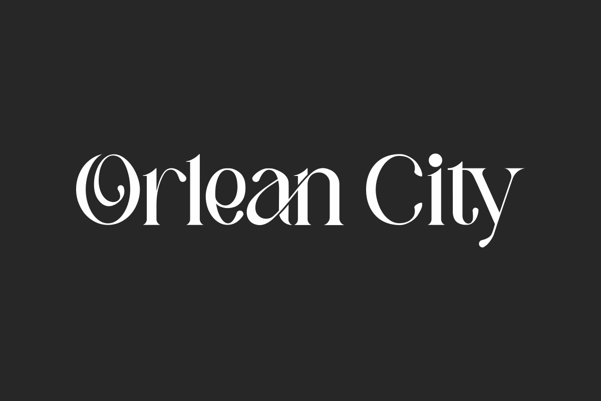 フォント Orlean City
