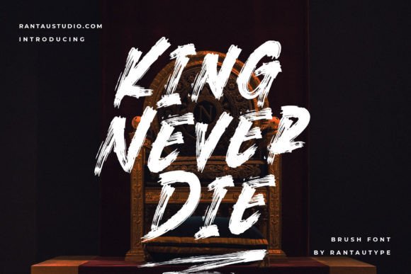 フォント Kingneverdie