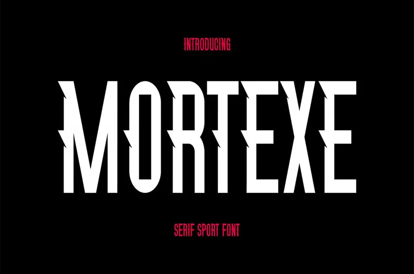 フォント Mortexe