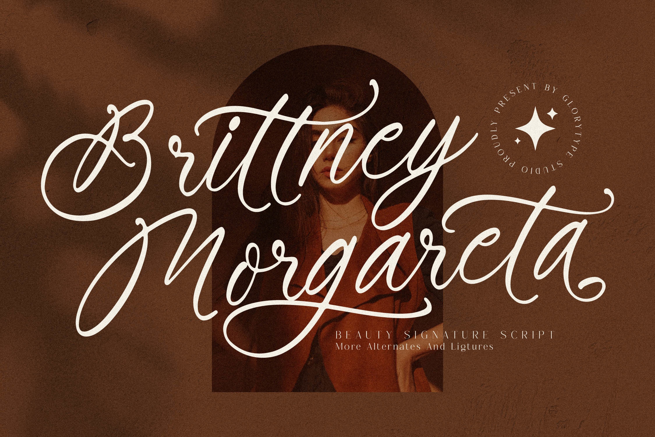 フォント Brittney Morgareta