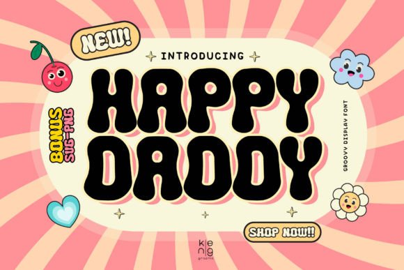 フォント Happy Daddy