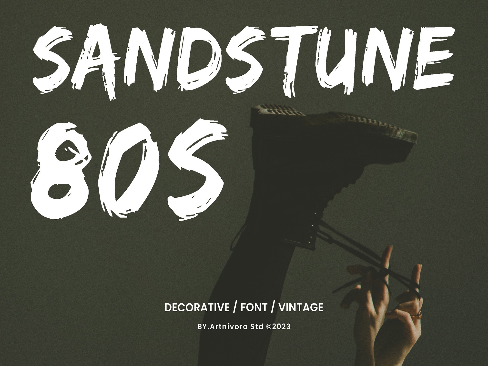 フォント Sandstune