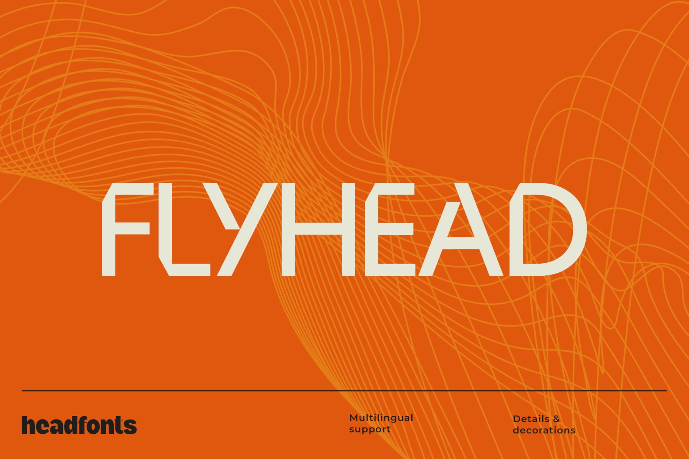フォント Flyhead