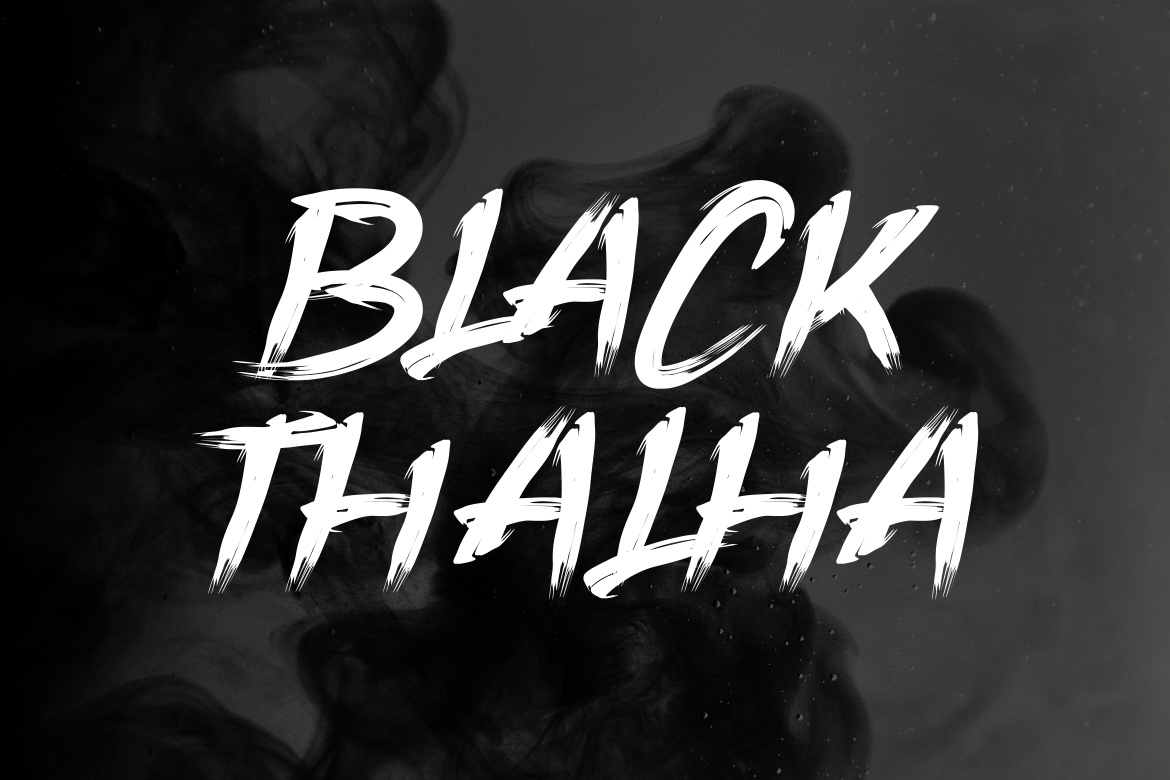 フォント Black Thalha