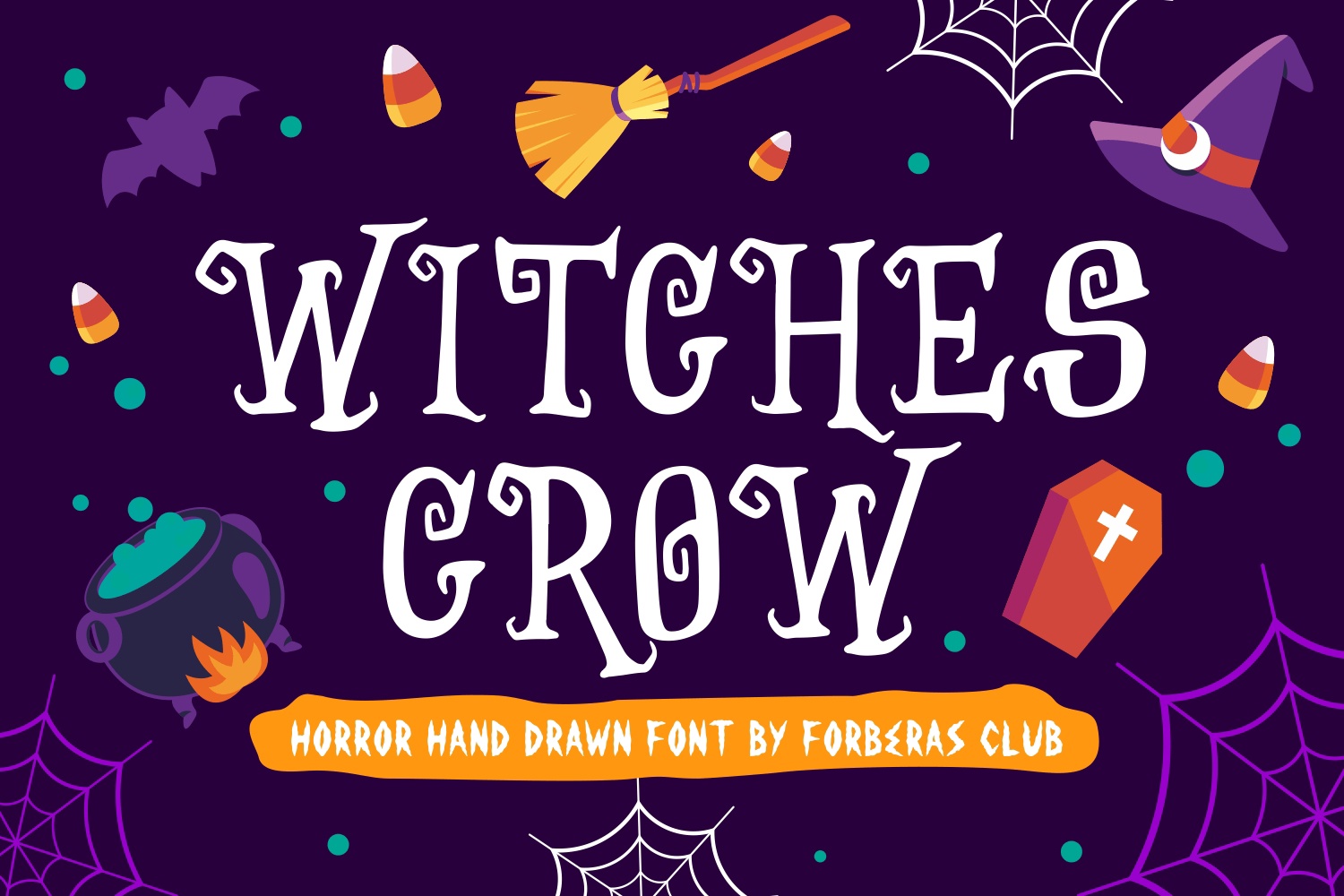 フォント Witches Crow