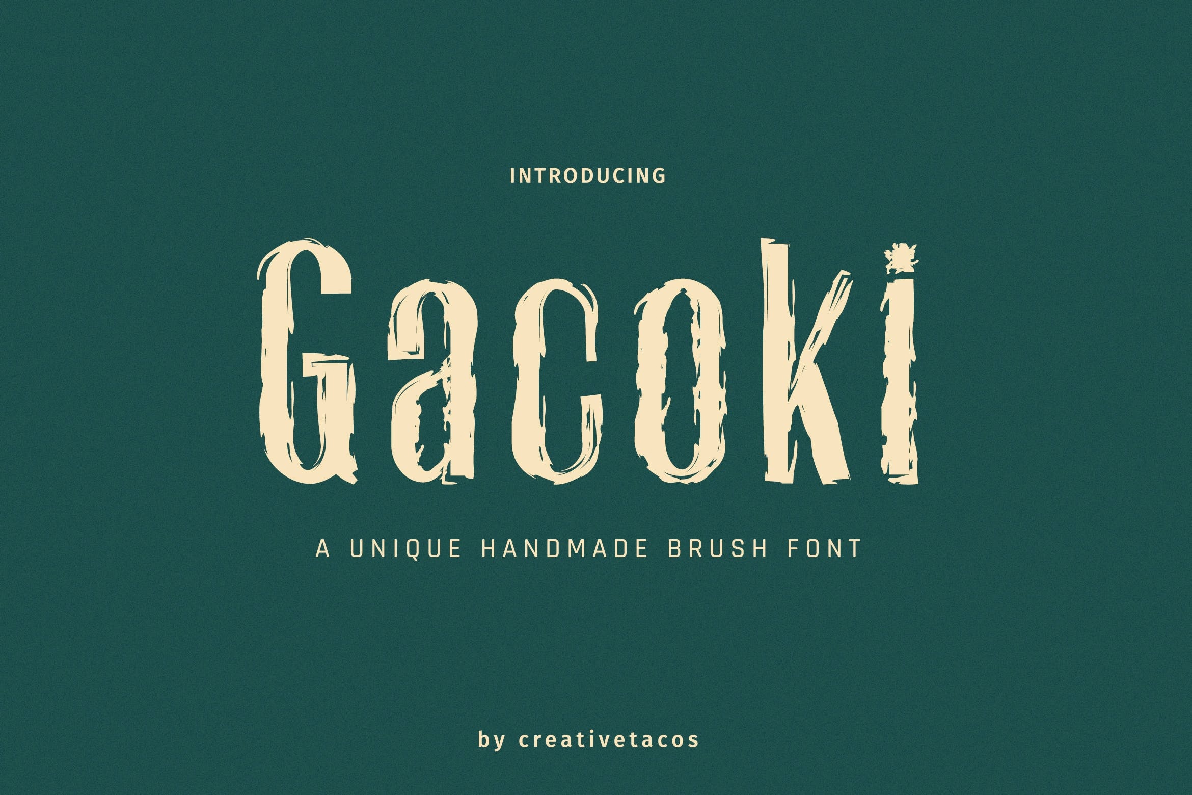 フォント Gacoki