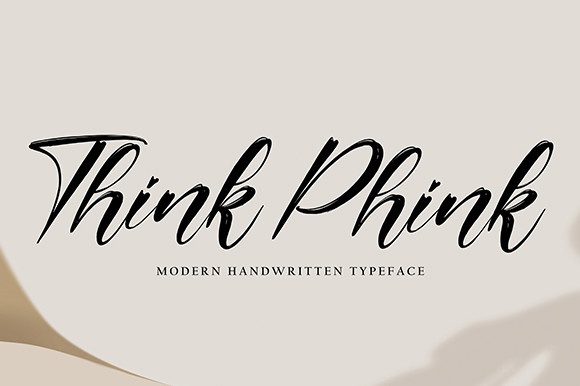 フォント Think Phink