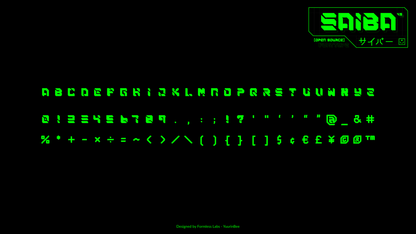 フォント SAIBA-45