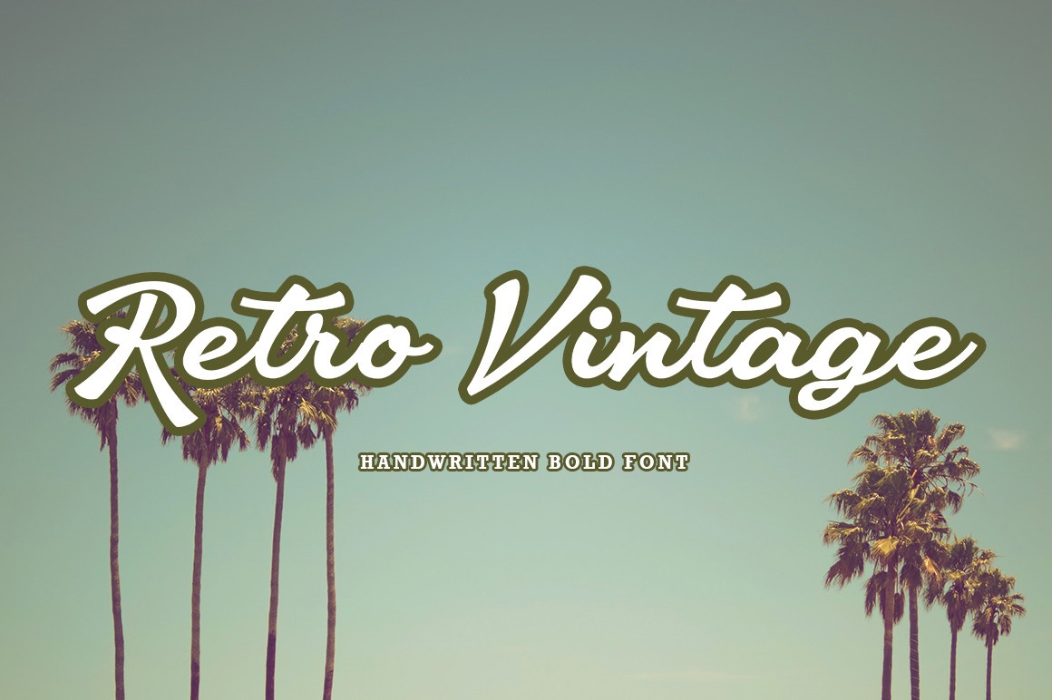 フォント Retro Vintage