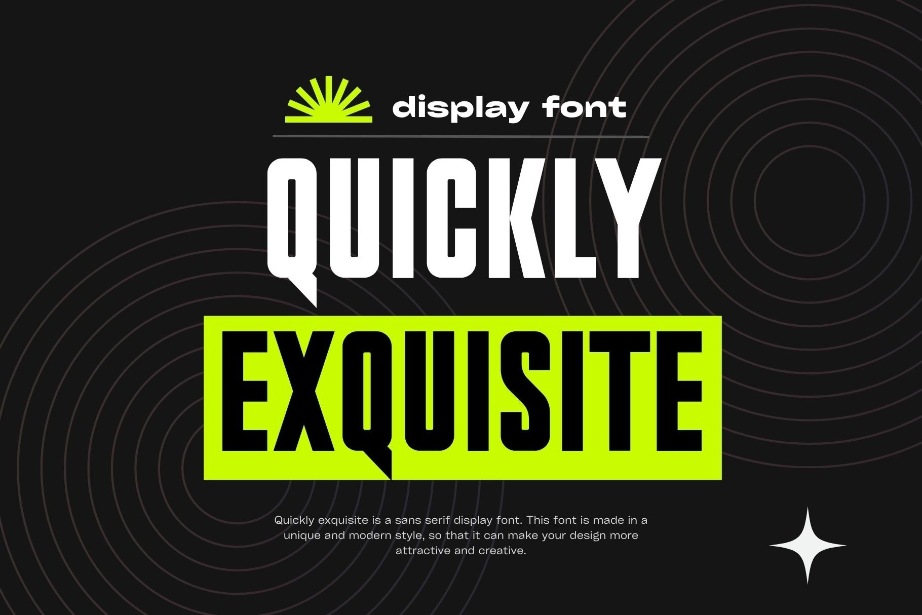 フォント Quickly Exquisite