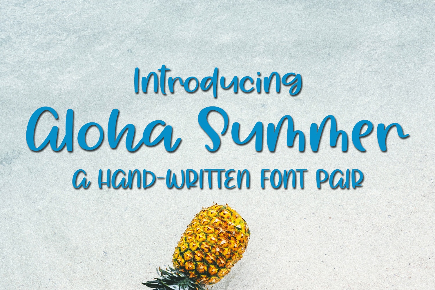 フォント Aloha Summer