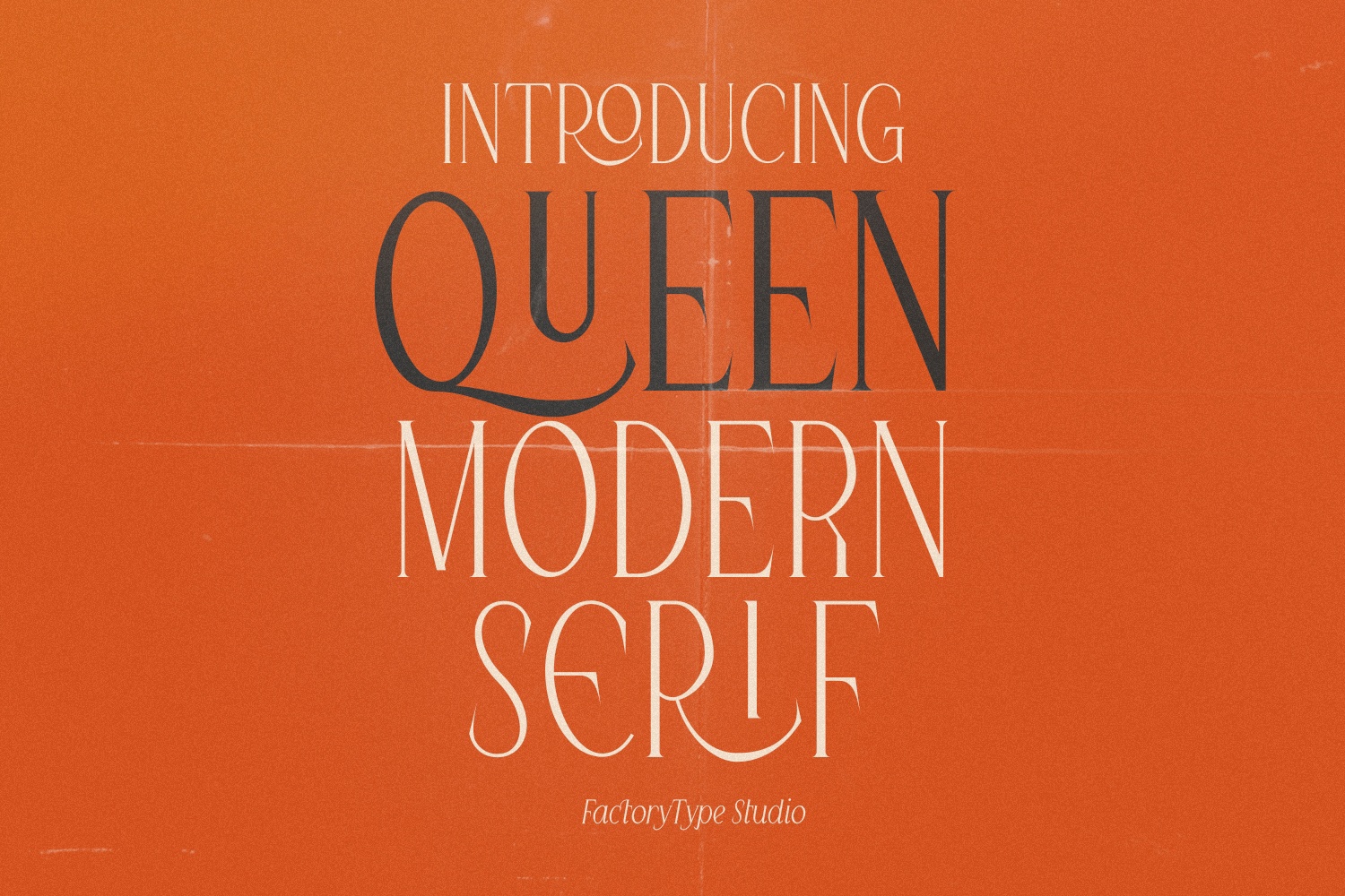 フォント Queen Serif