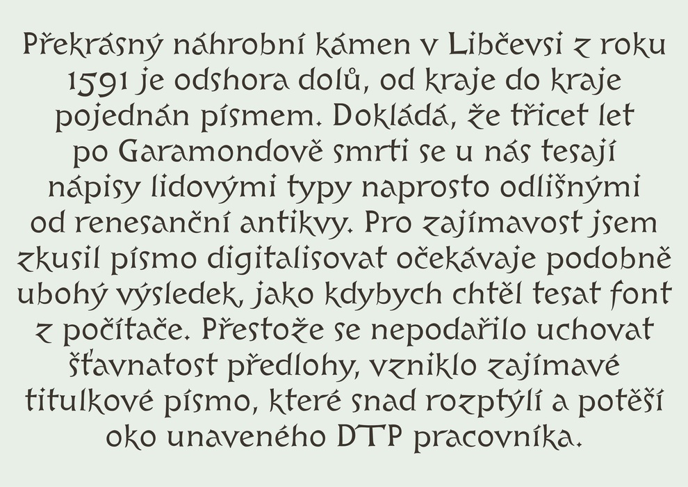 フォント Libcziowes