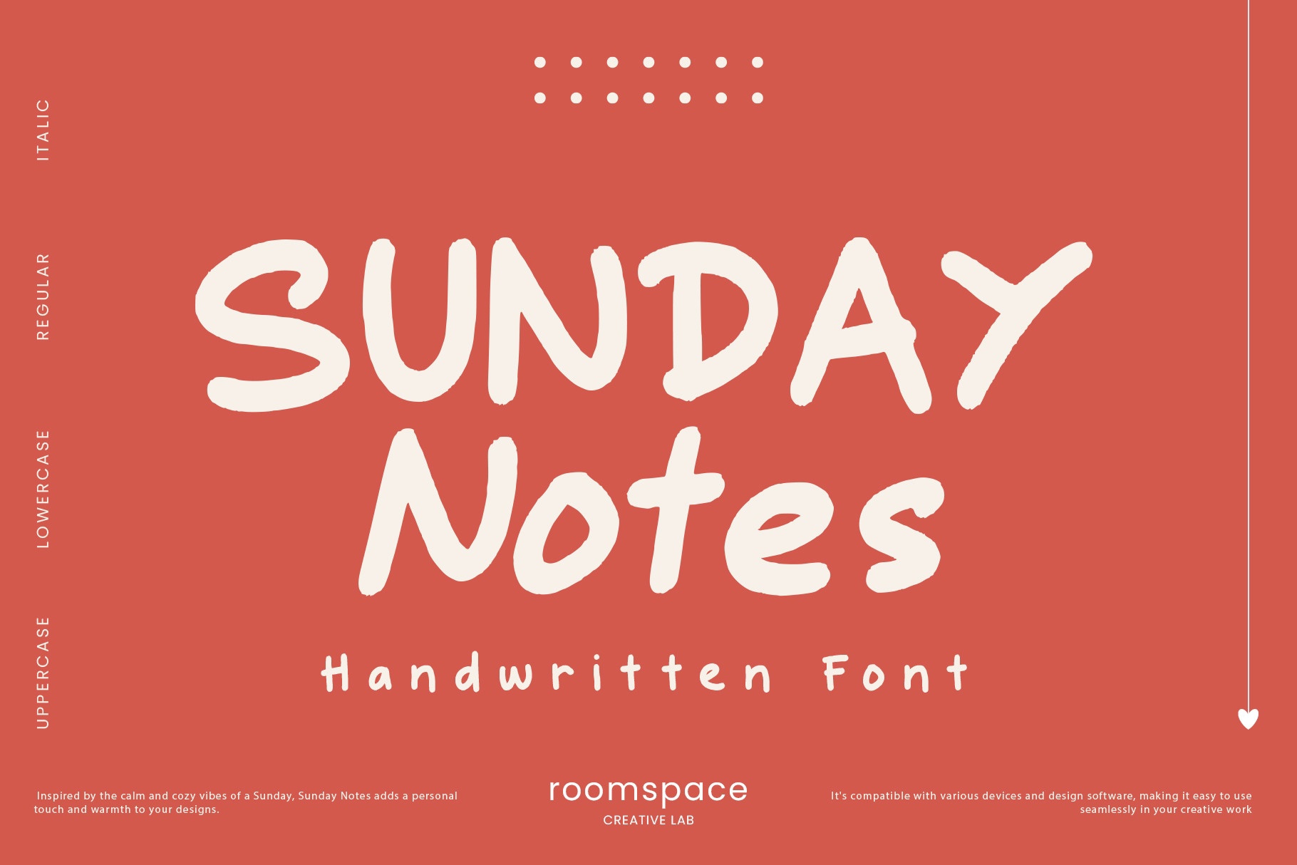 フォント Sunday Notes