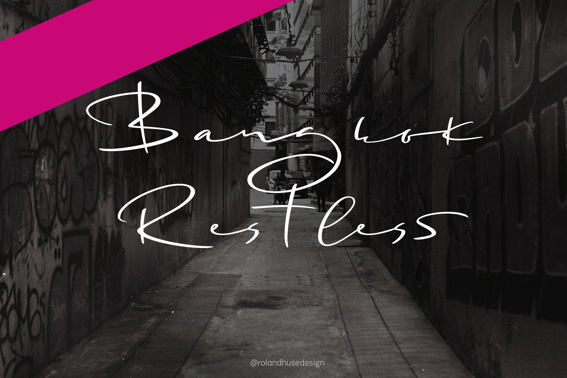 フォント Bangkok Restless