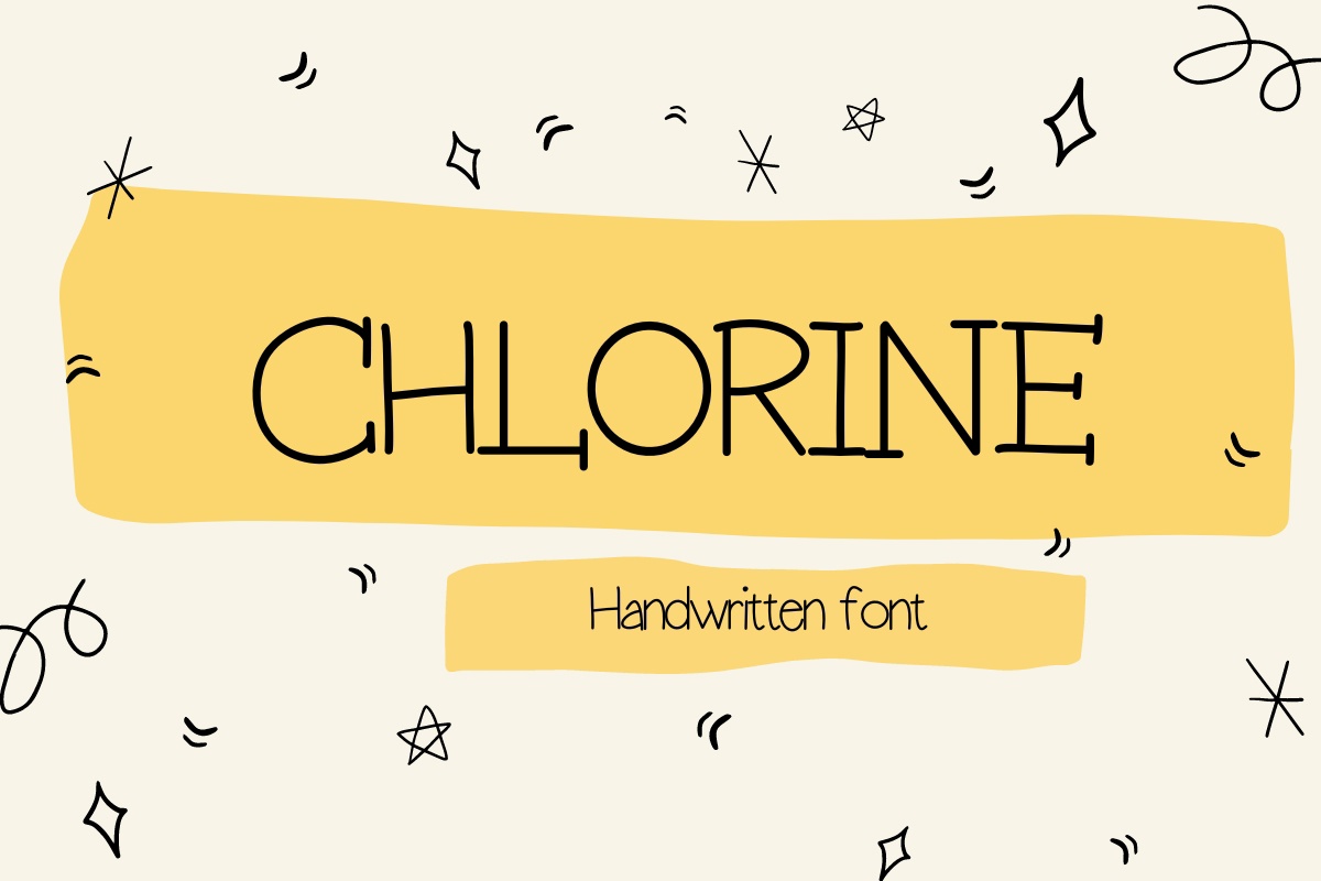 フォント Chlorine