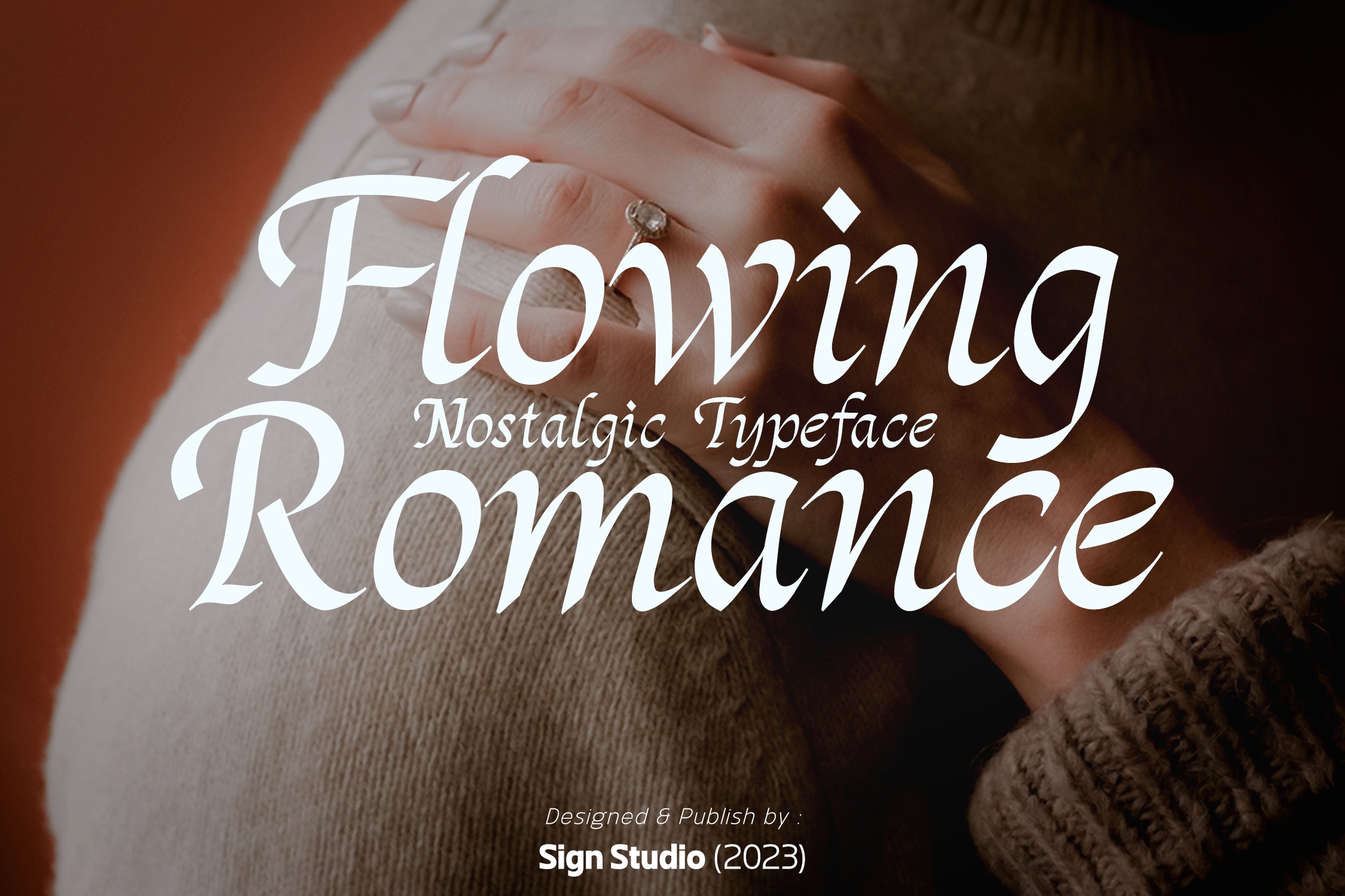 フォント Flowing Romance