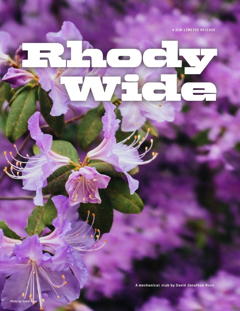 フォント Rhody Wide