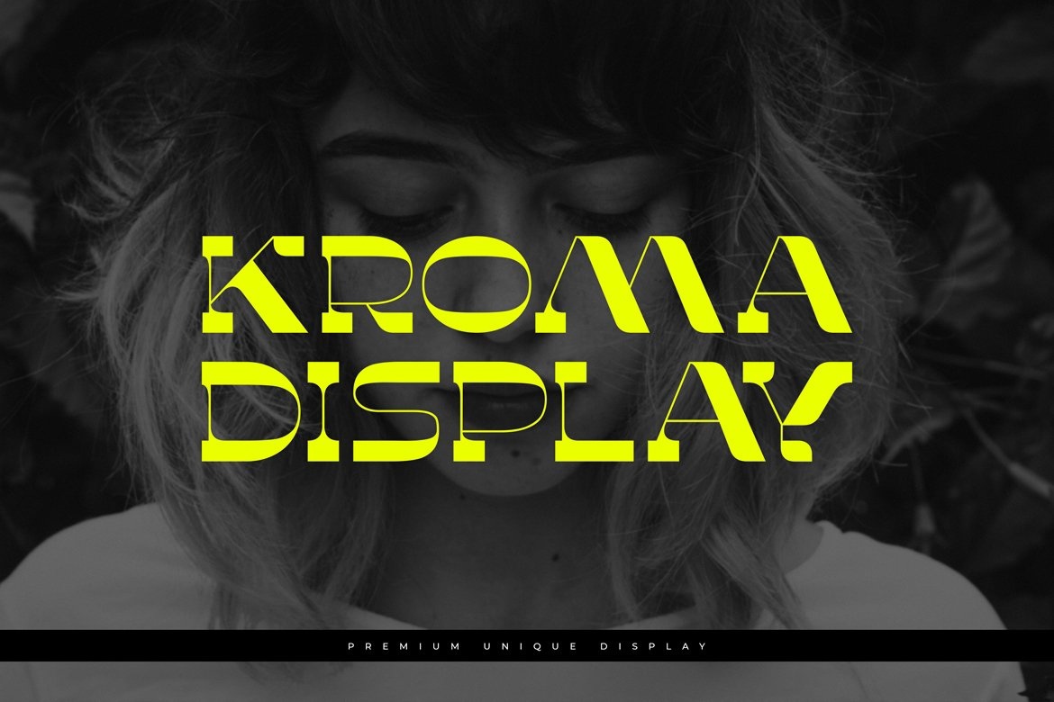 フォント Kroma Display