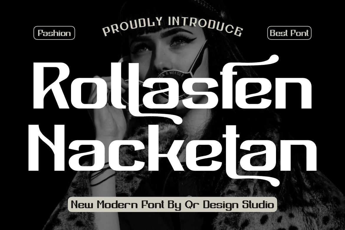 フォント Rollasfen Nacketan