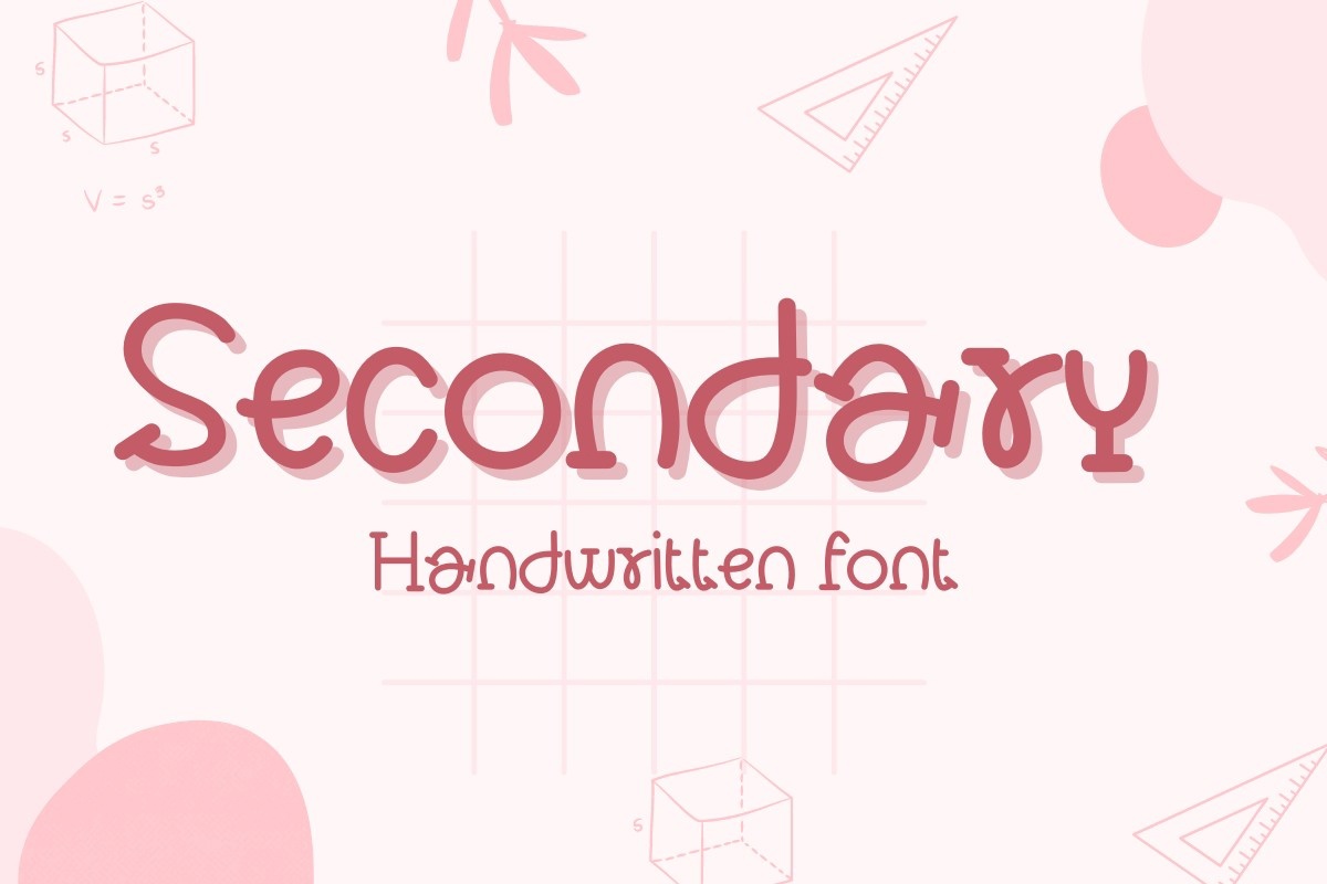 フォント Secondary