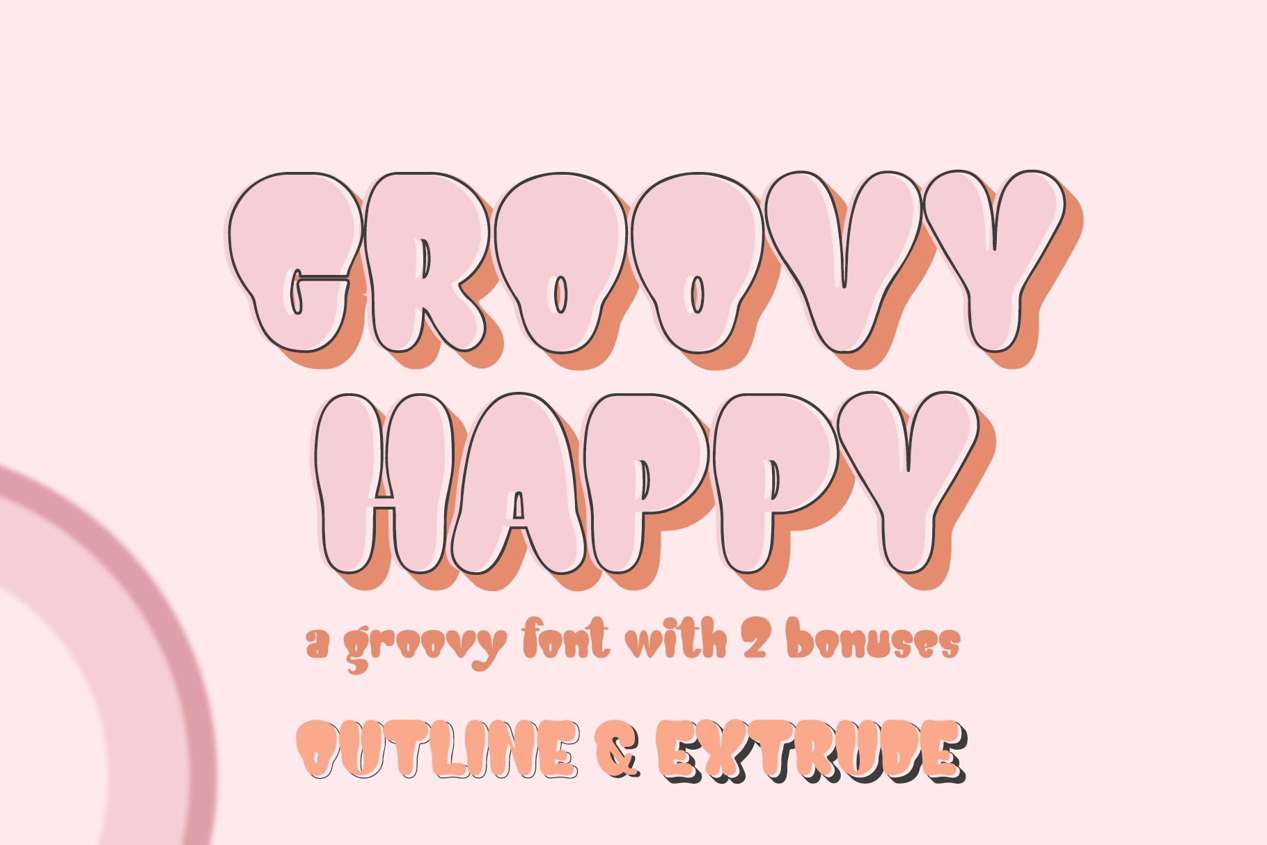 フォント Groovy Happy