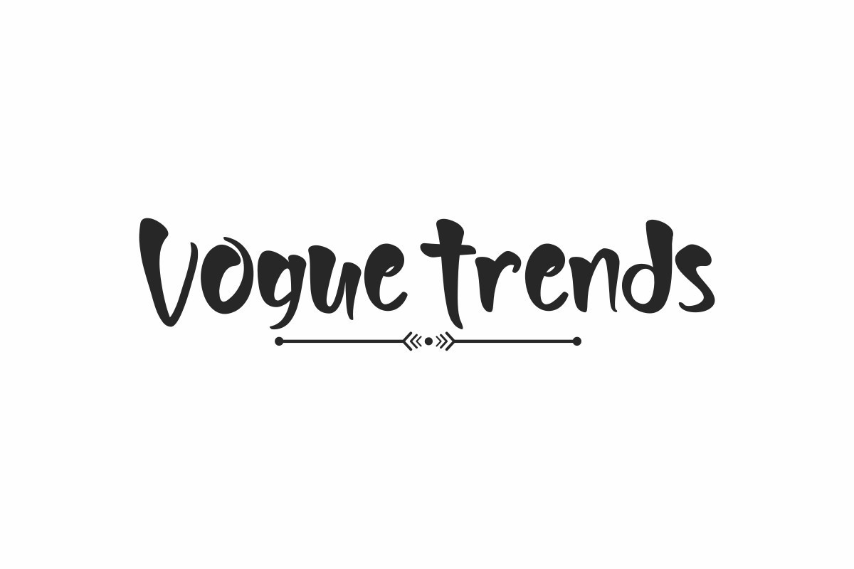 フォント Vogue Trends