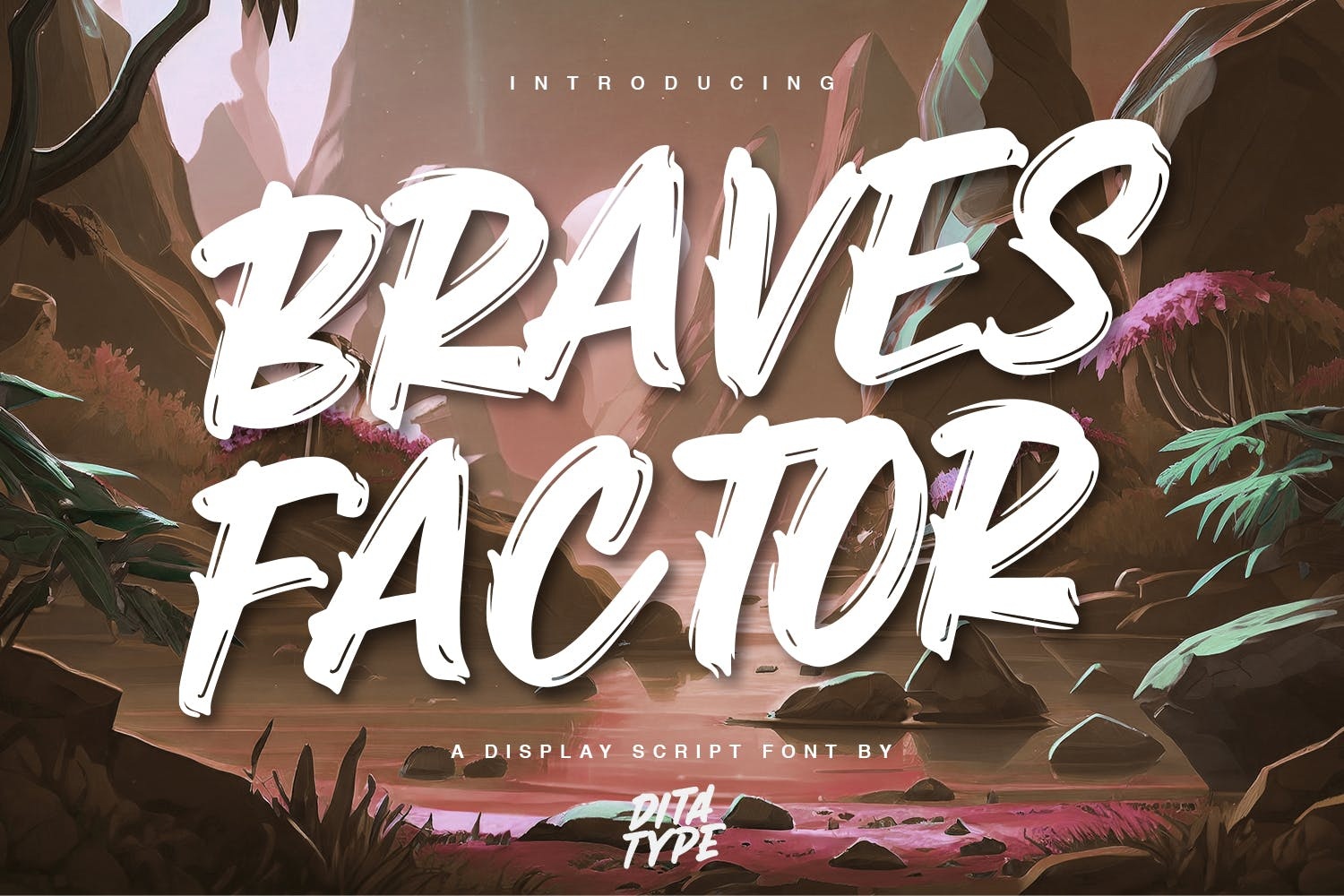 フォント Brave Factor