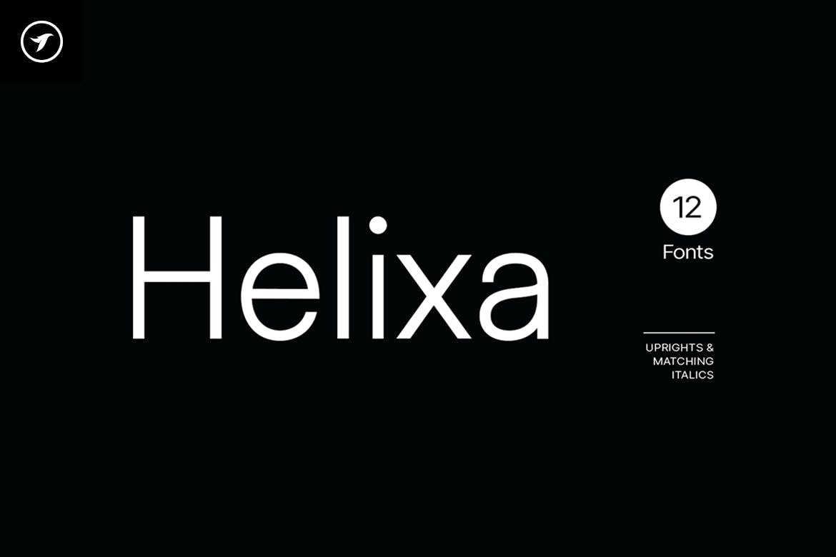 フォント Helixa