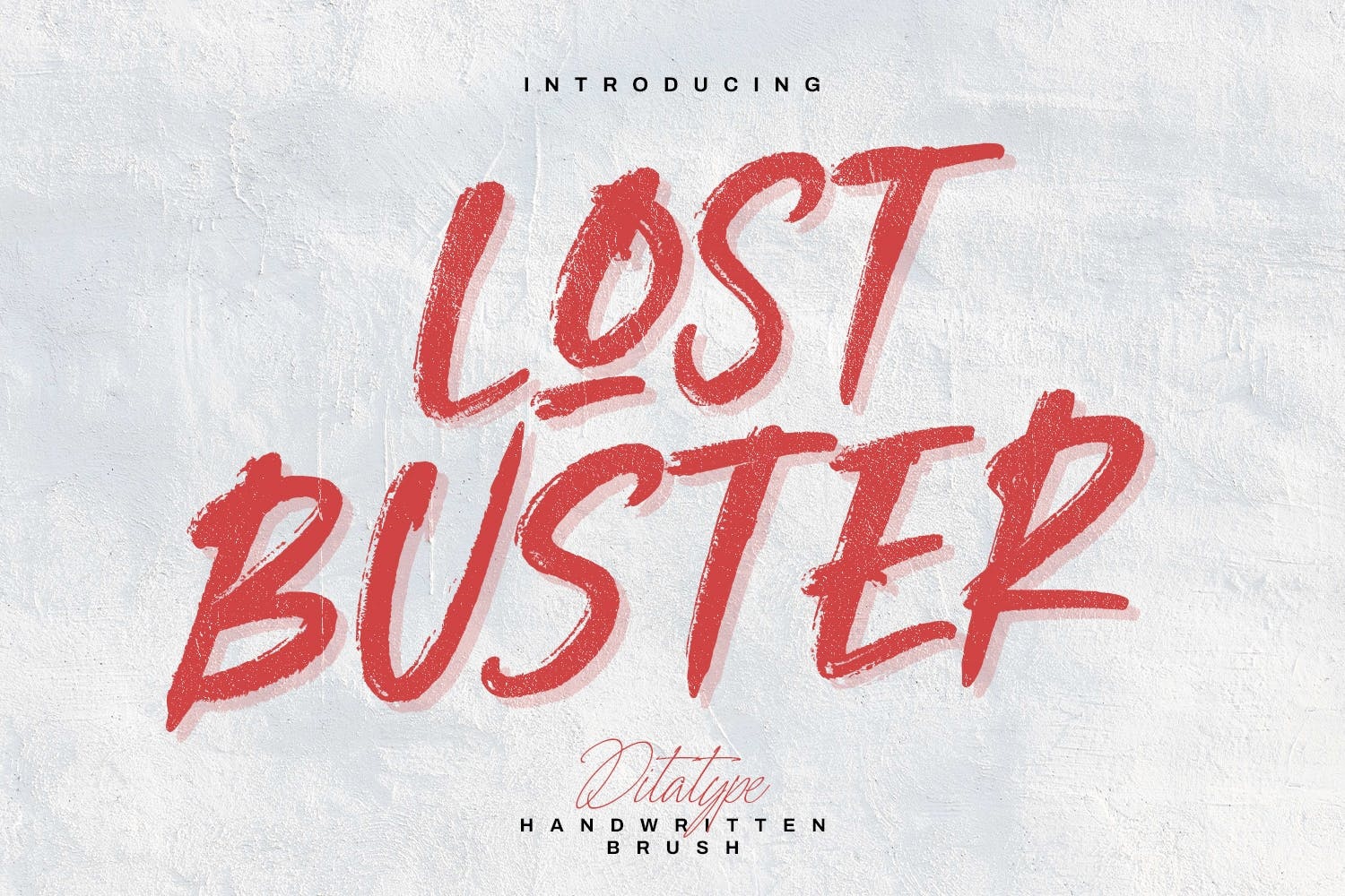 フォント Lost Buster