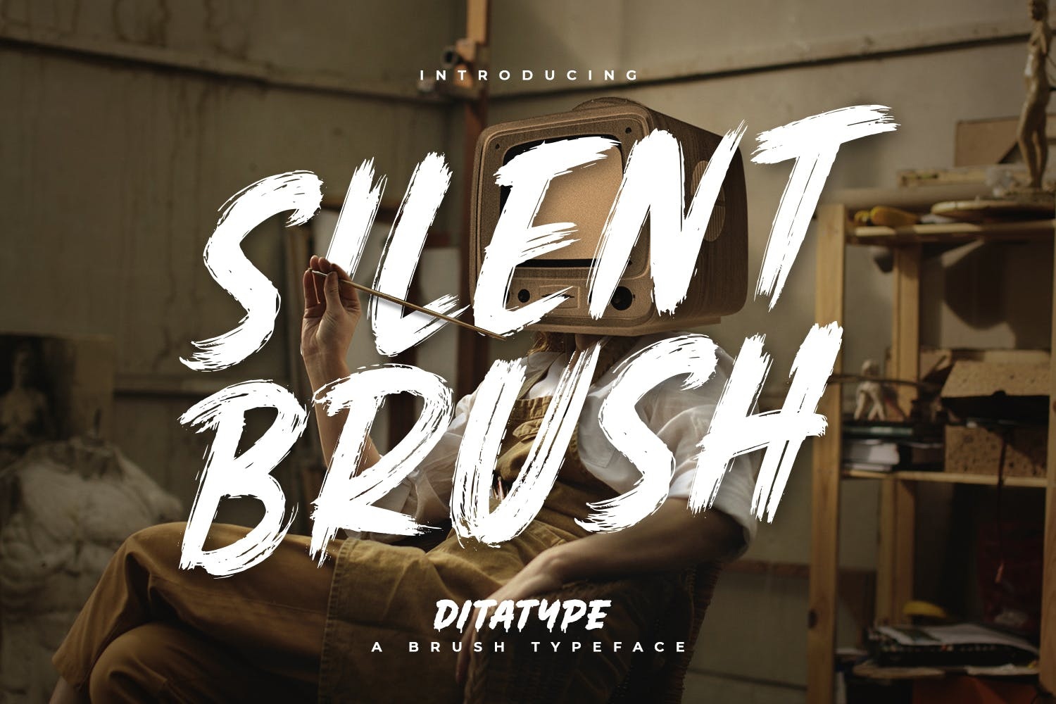 フォント Silent Brush