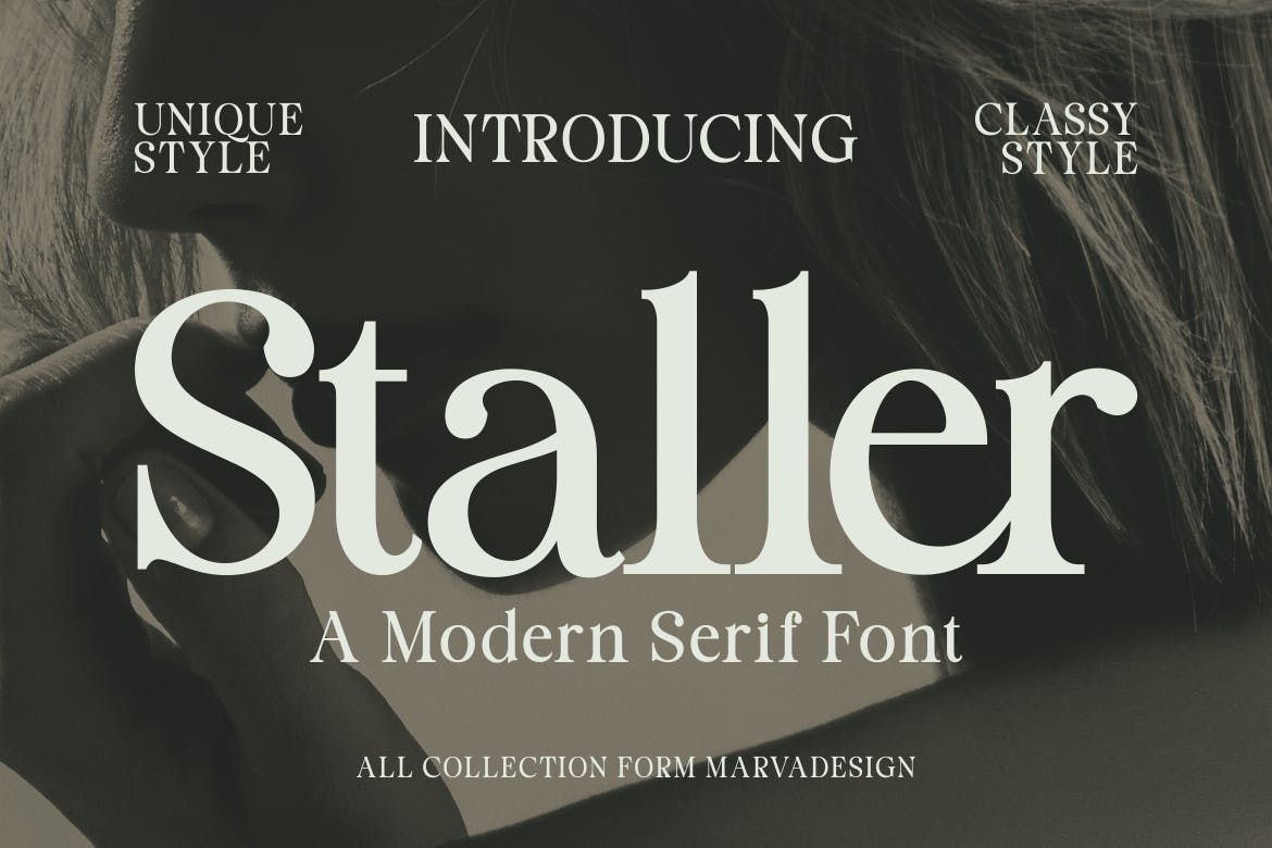 フォント Staller