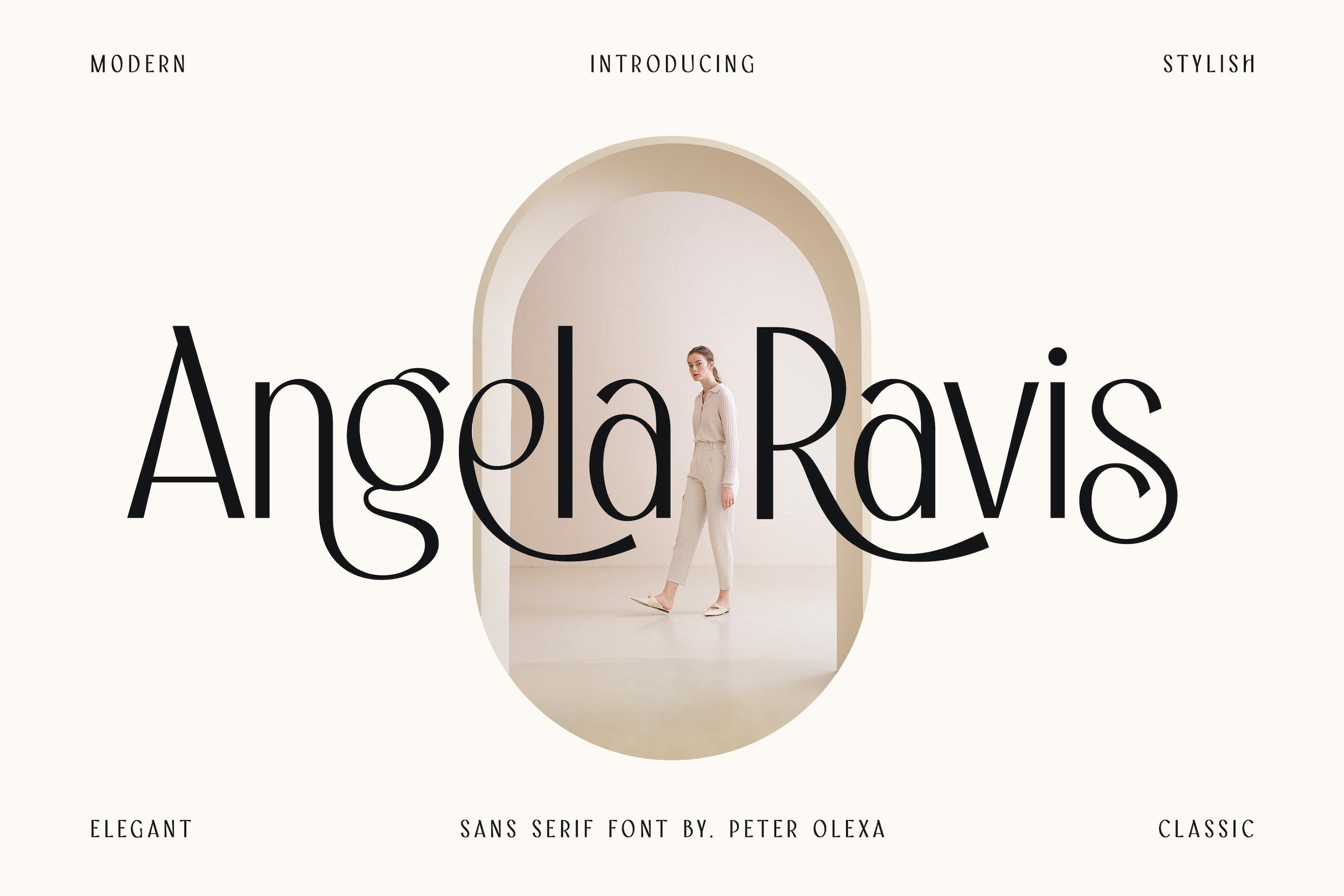 フォント Angela Ravis