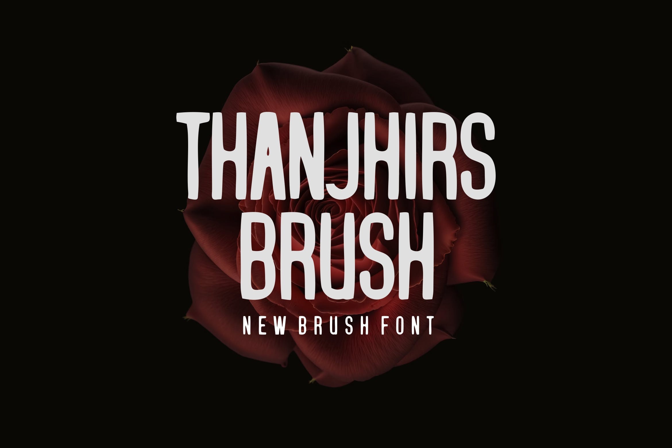 フォント Thanjhirs Brush