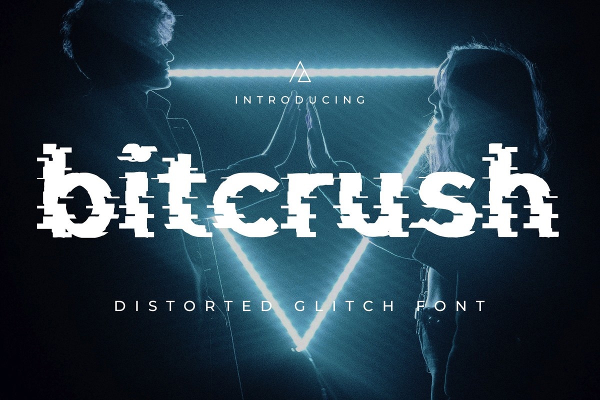 フォント Bitcrush