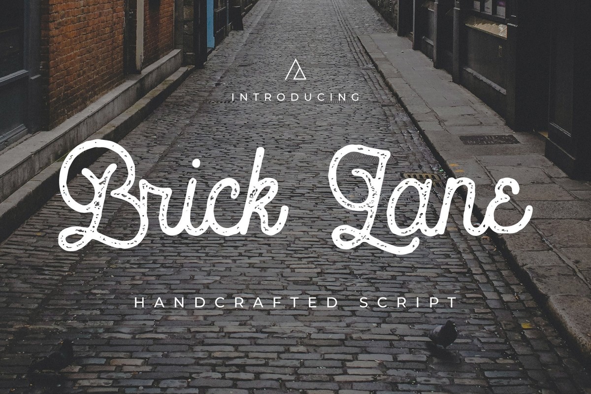フォント Brick Lane