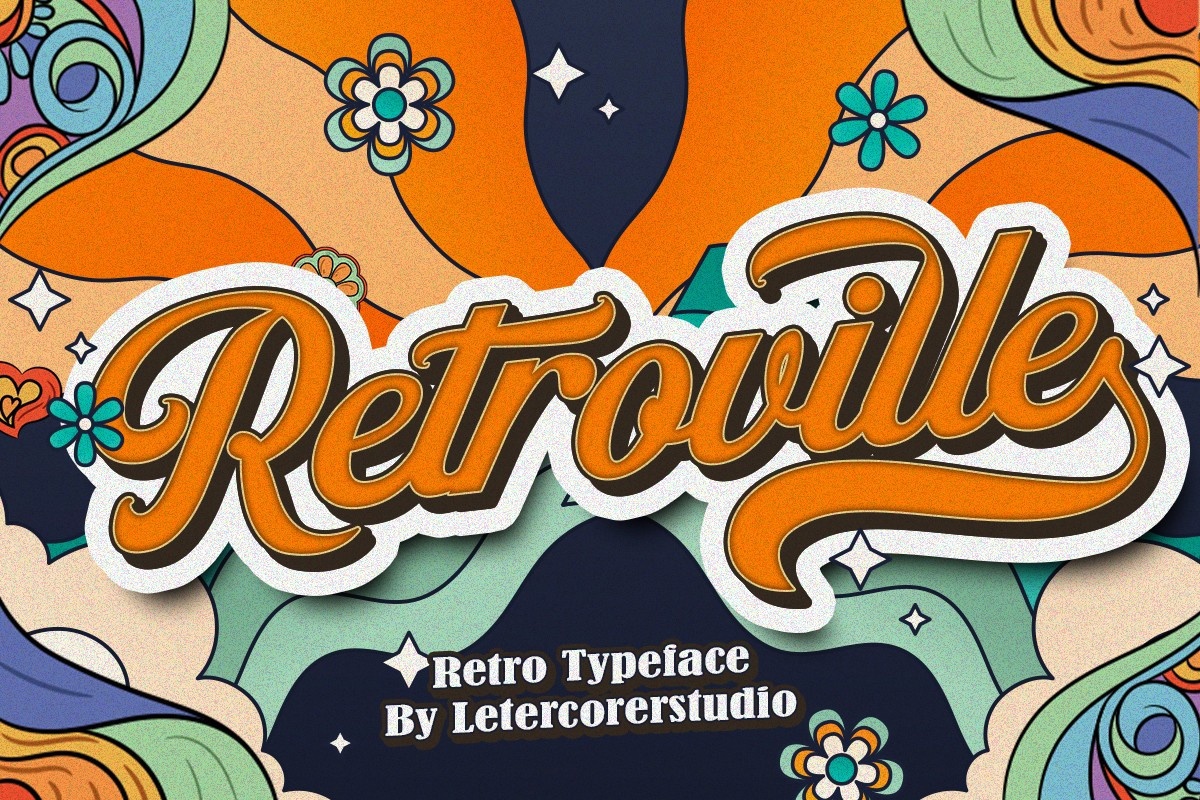 フォント Retroville