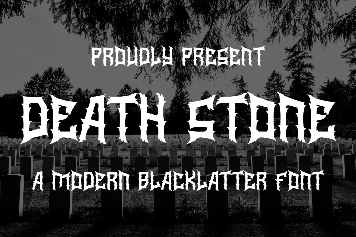 フォント Death Stone