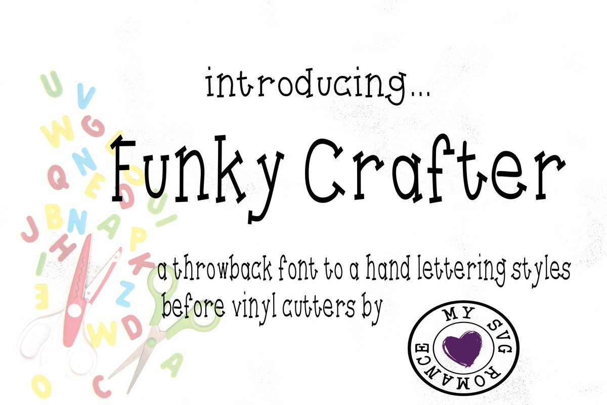 フォント FunkyCrafter