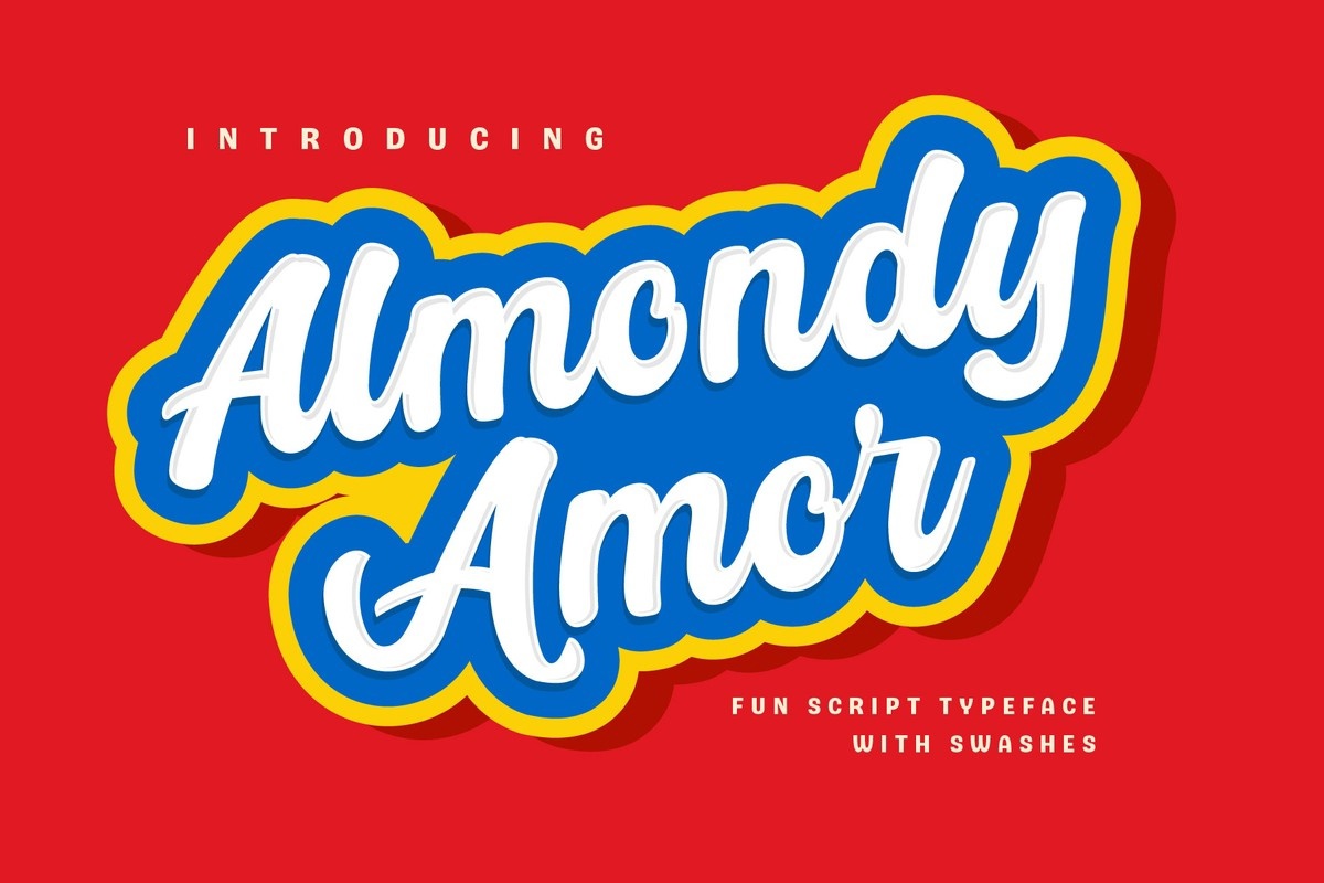 フォント Almondy