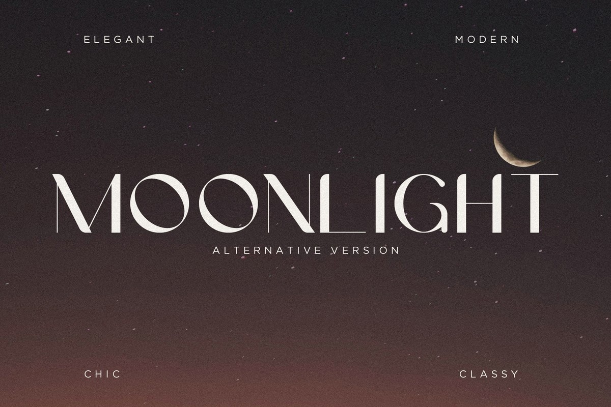フォント Moonlight Alternative