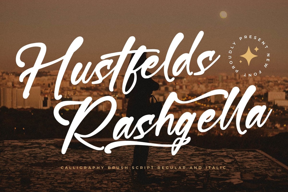 フォント Hustfelds Rashgella