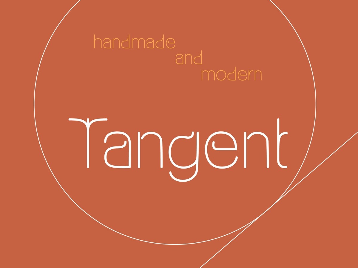 フォント Tangent