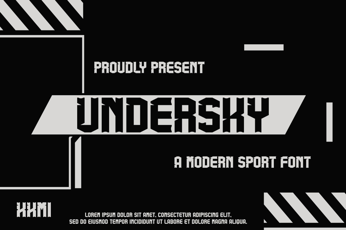 フォント Undersky