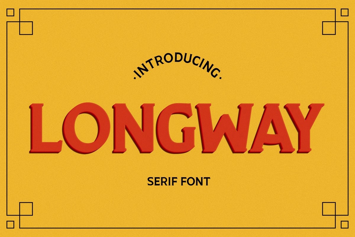 フォント Longway