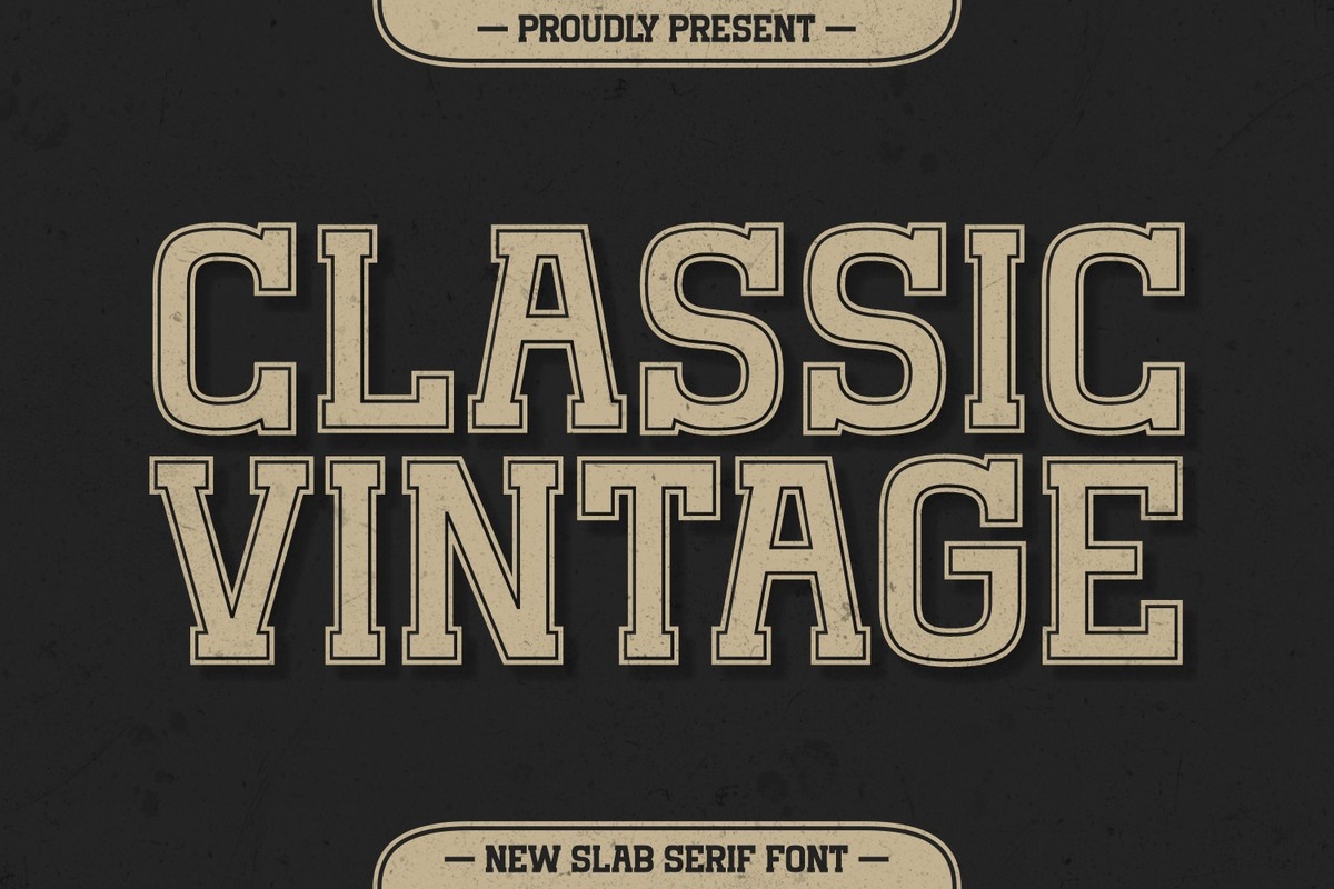 フォント Classic Vintage