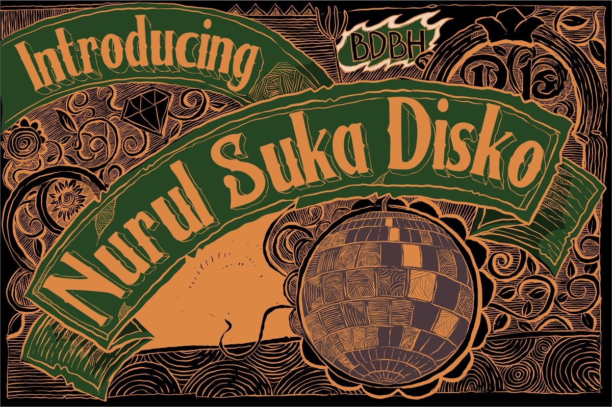 フォント Nurul Suka Disko