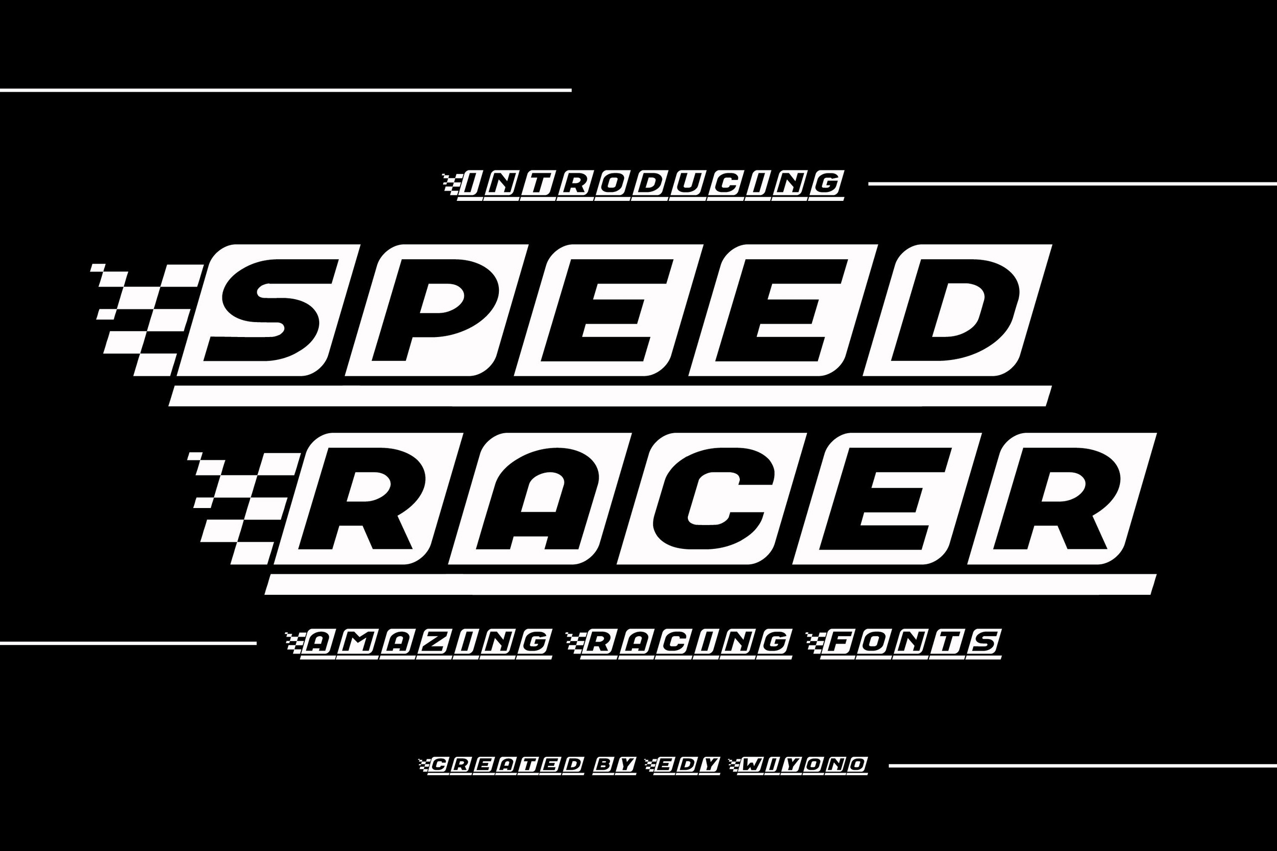 フォント Speed Racer